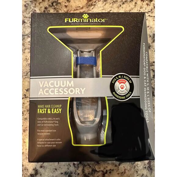 New: Pet Hair Vacuum Accessory; furminator accessory, deshedding - Picture 1 of 6
